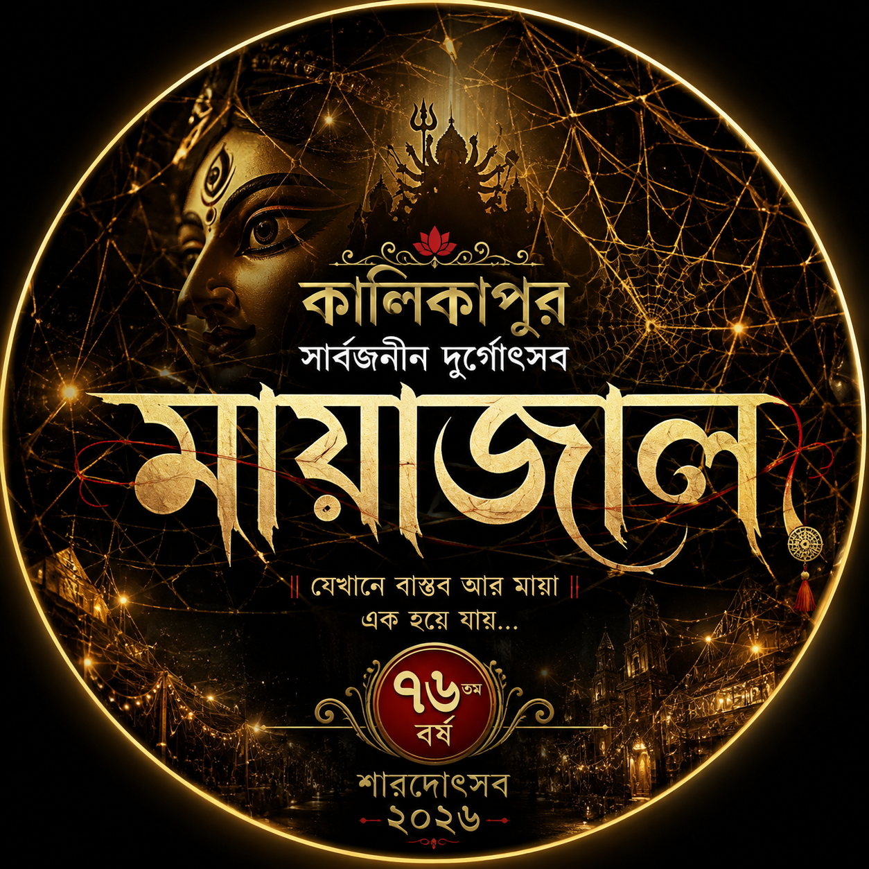 KALIKAPUR SARBOJONIN DURGOTSOB 2026 2026