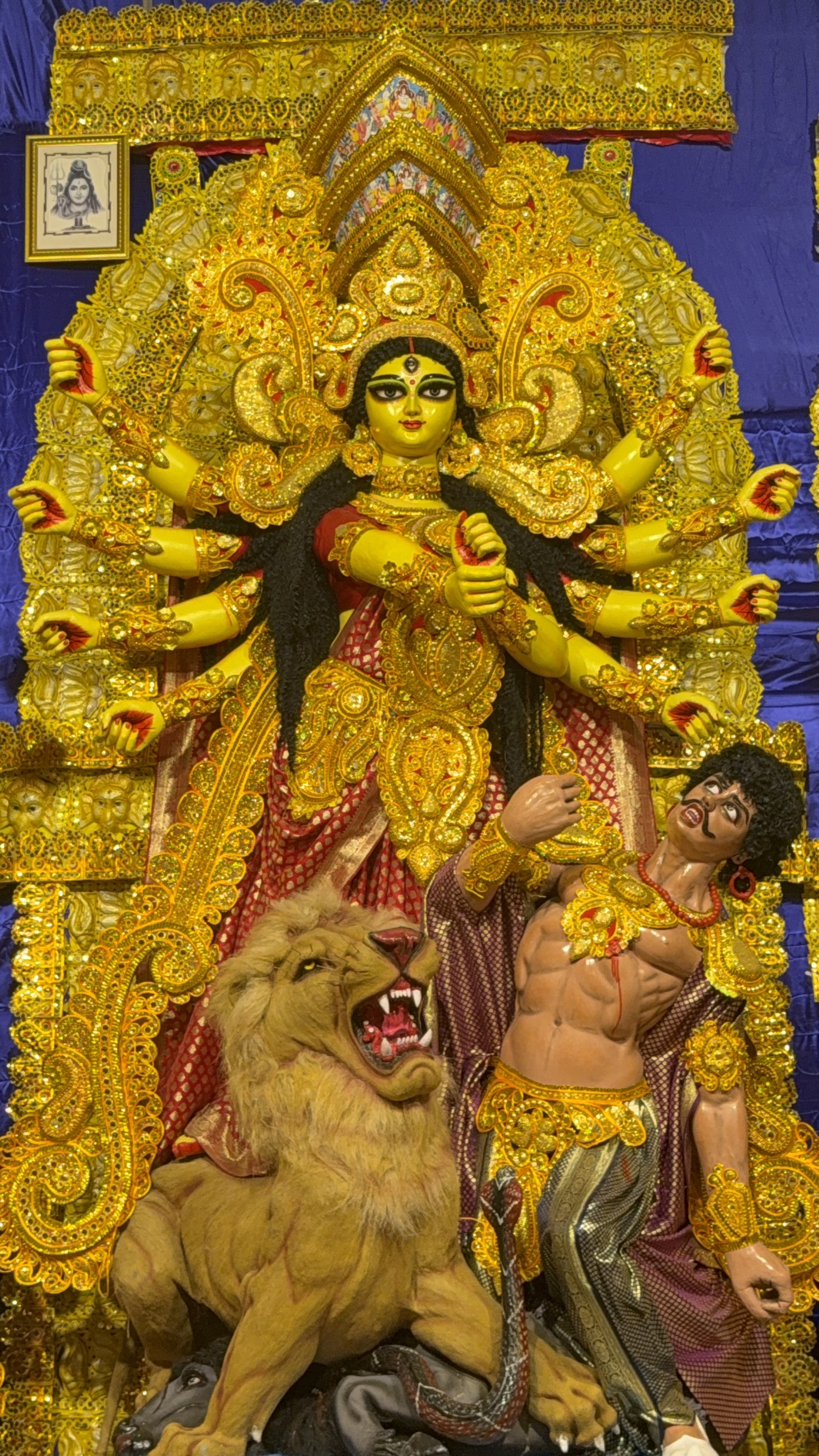 KALIKAPUR SARBOJONIN DURGOTSOB 2026 2025