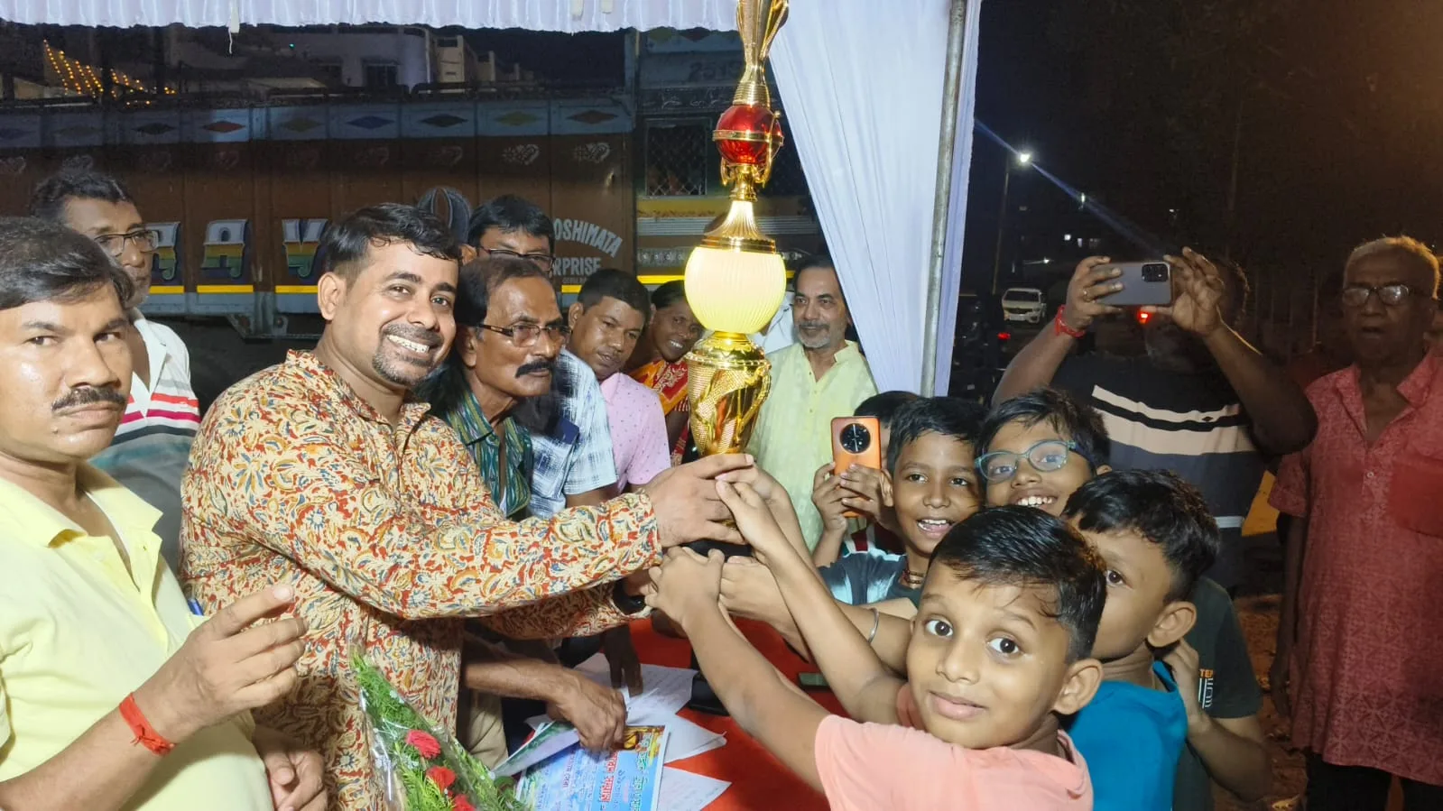 Bhatpara Barowari Math Durgapuja 2025 — Best Durga idol in entire Bhatpara