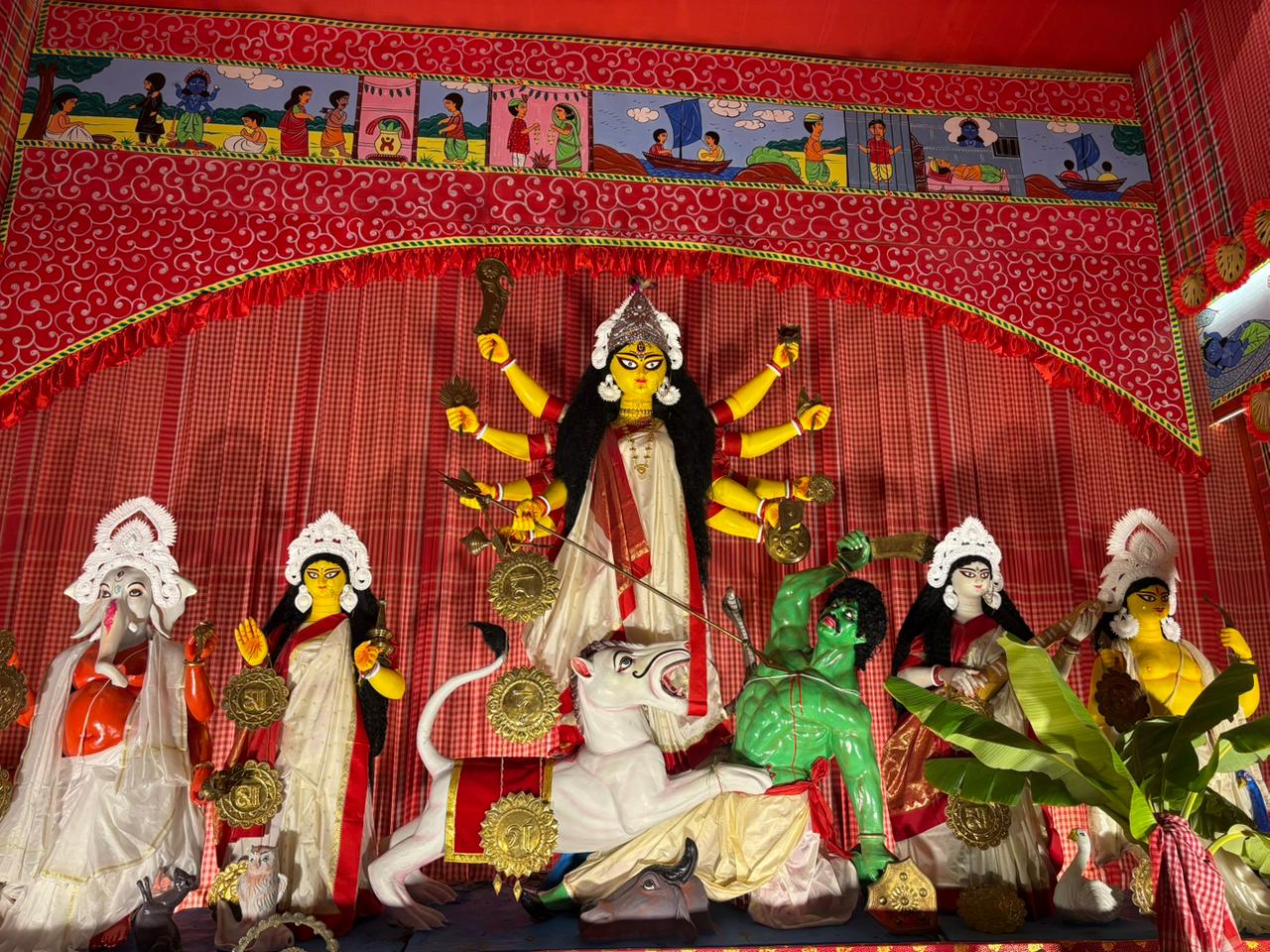 Bhatpara Barowari Math Durgapuja 2024 — 97 years of celebration