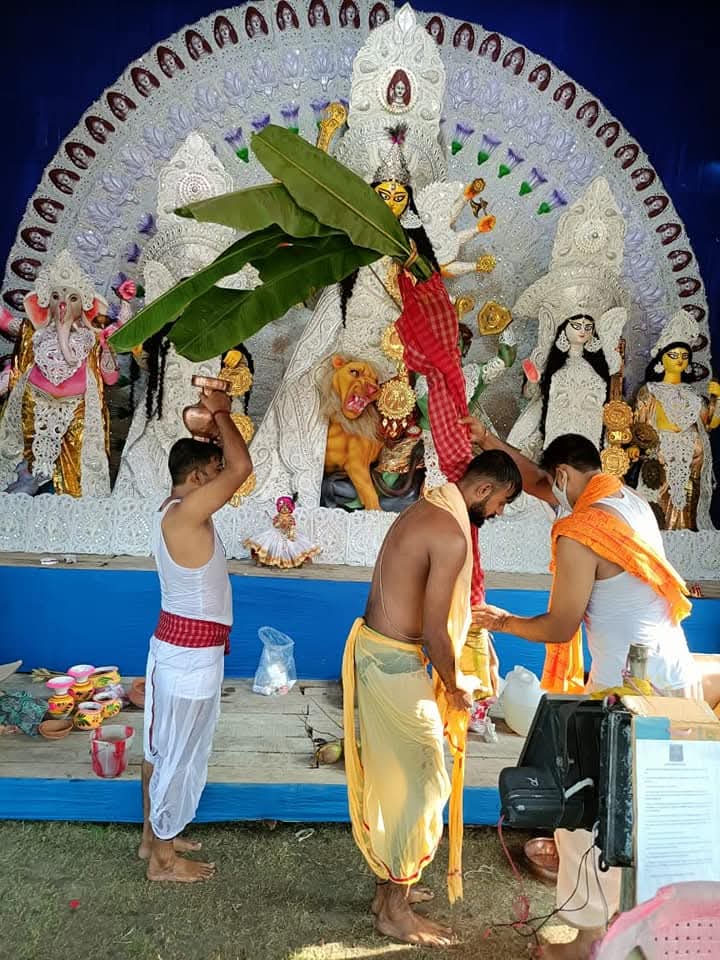 Bhatpara Barowari Math Durgapuja 2021 — 94 years of celebration