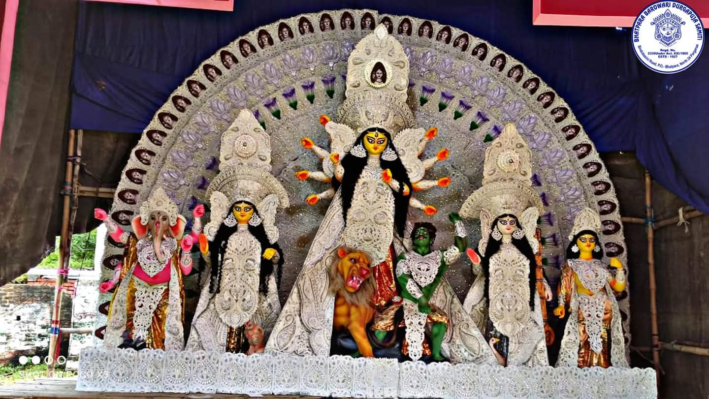 Bhatpara Barowari Math Durgapuja 2021