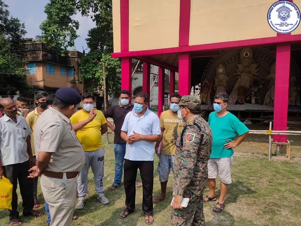 Bhatpara Barowari Math Durgapuja 2020
