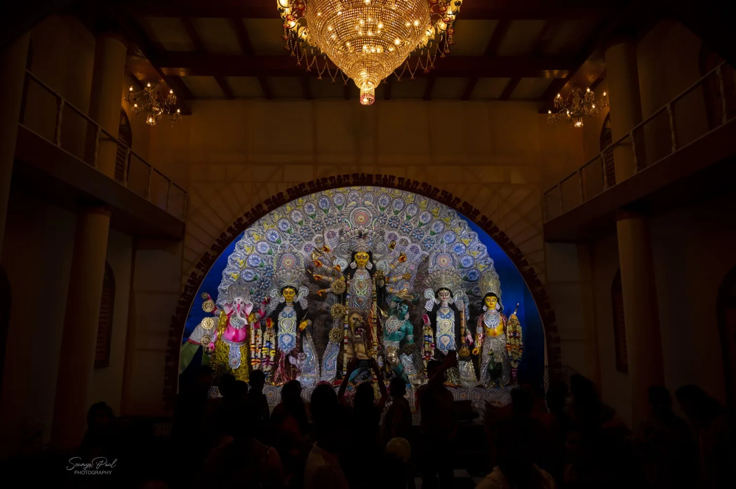 Bhatpara Barowari Math Durgapuja — banner 2025