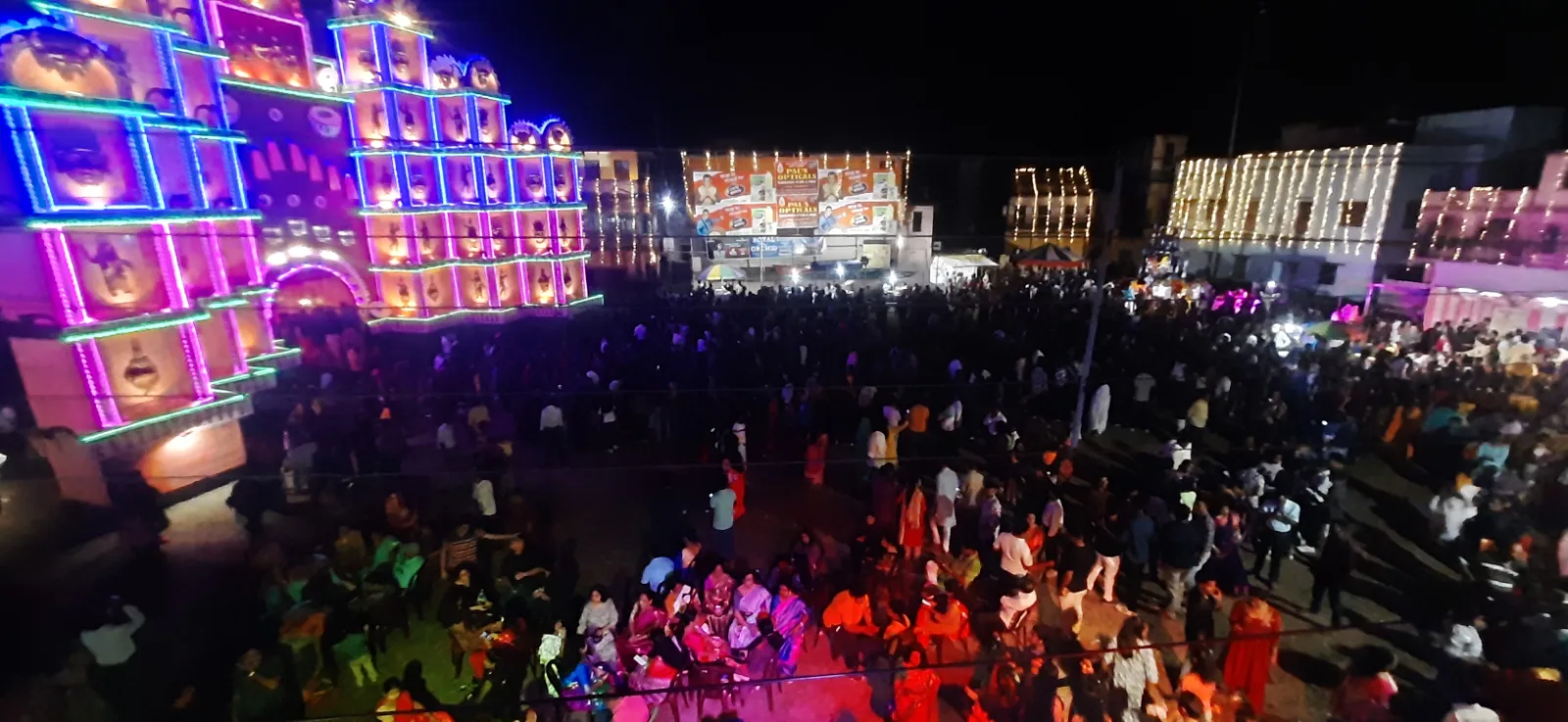 Bhatpara Barowari Math Durgapuja — banner 2025