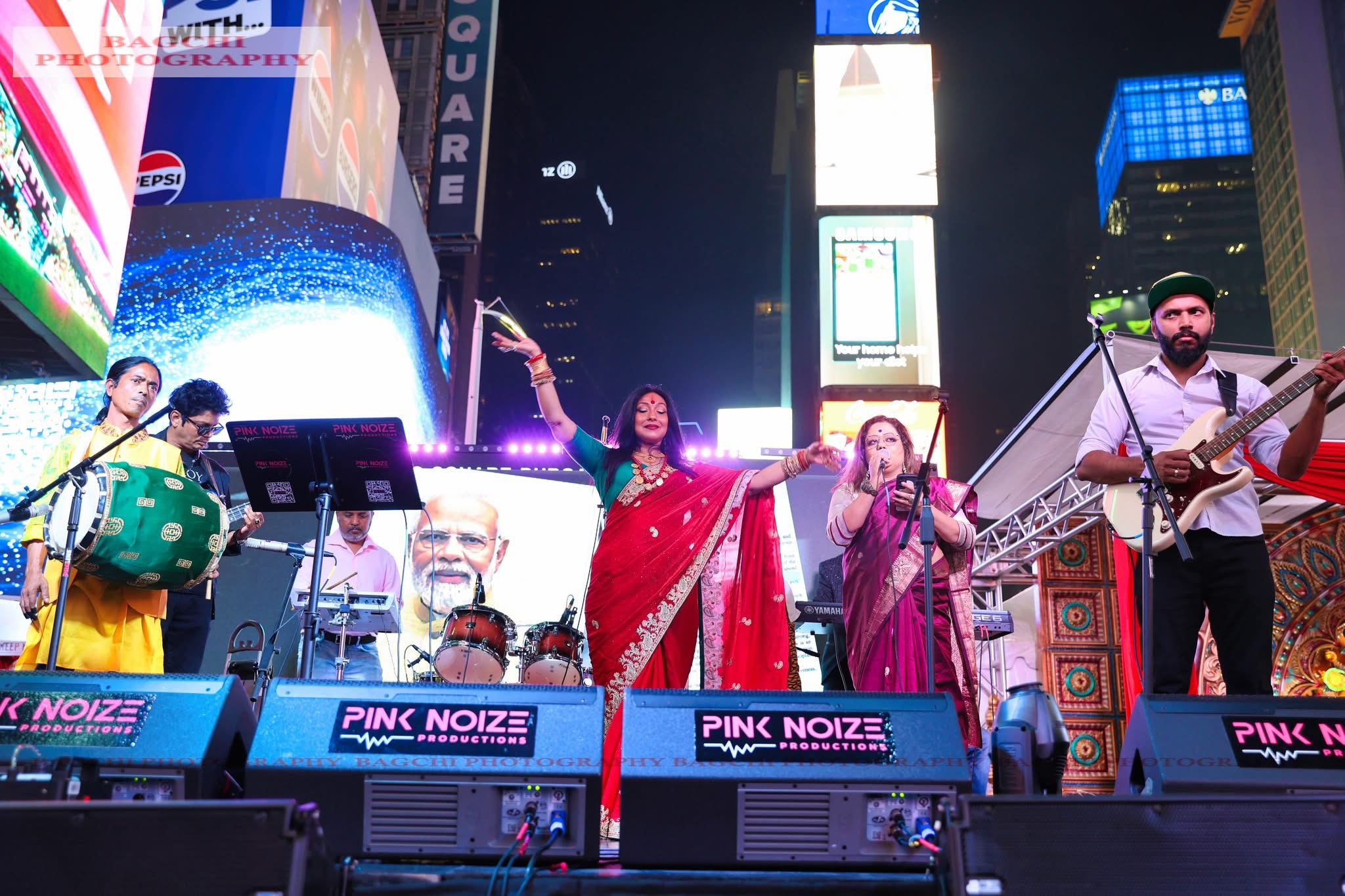 Times Square Durga Puja, New York 2025
