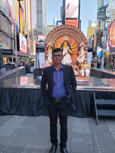 Times Square Durga Puja, New York 2024