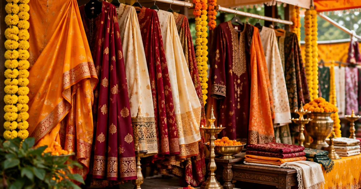 Festival Advertising for Saree and Ethnic Wear Brands