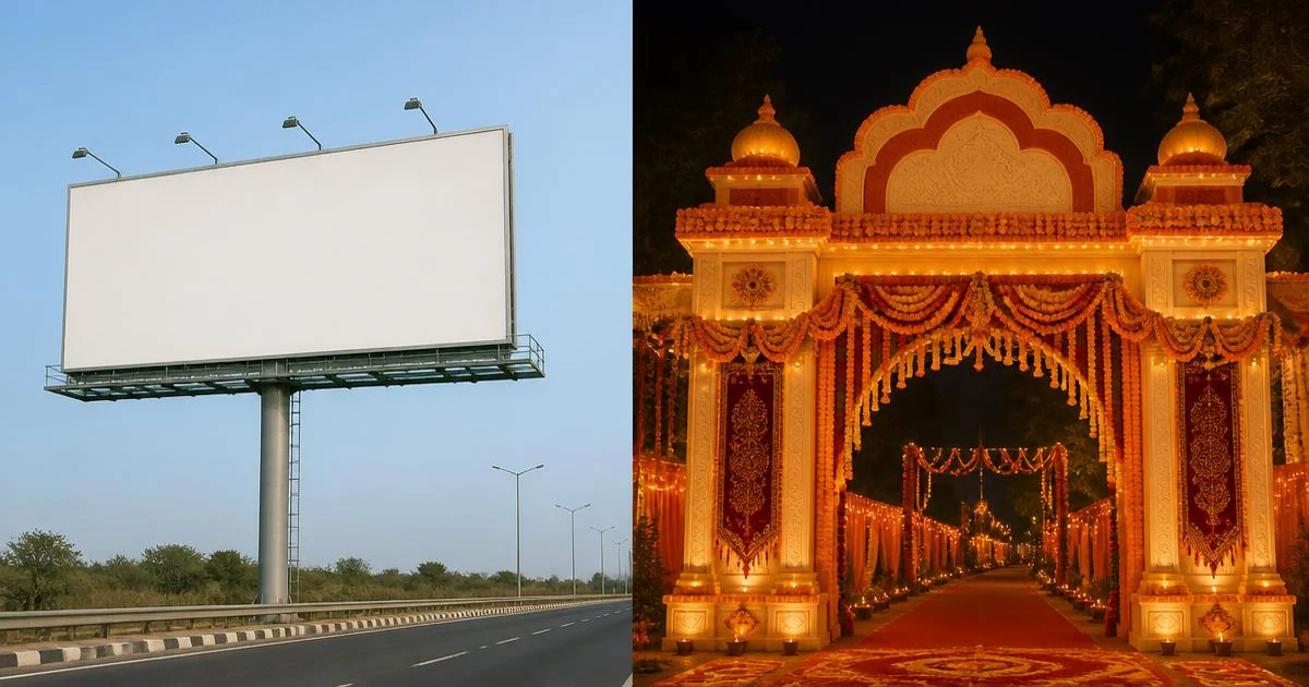 Pandal Sponsorship vs Hoardings: Which Wins for Local Reach?