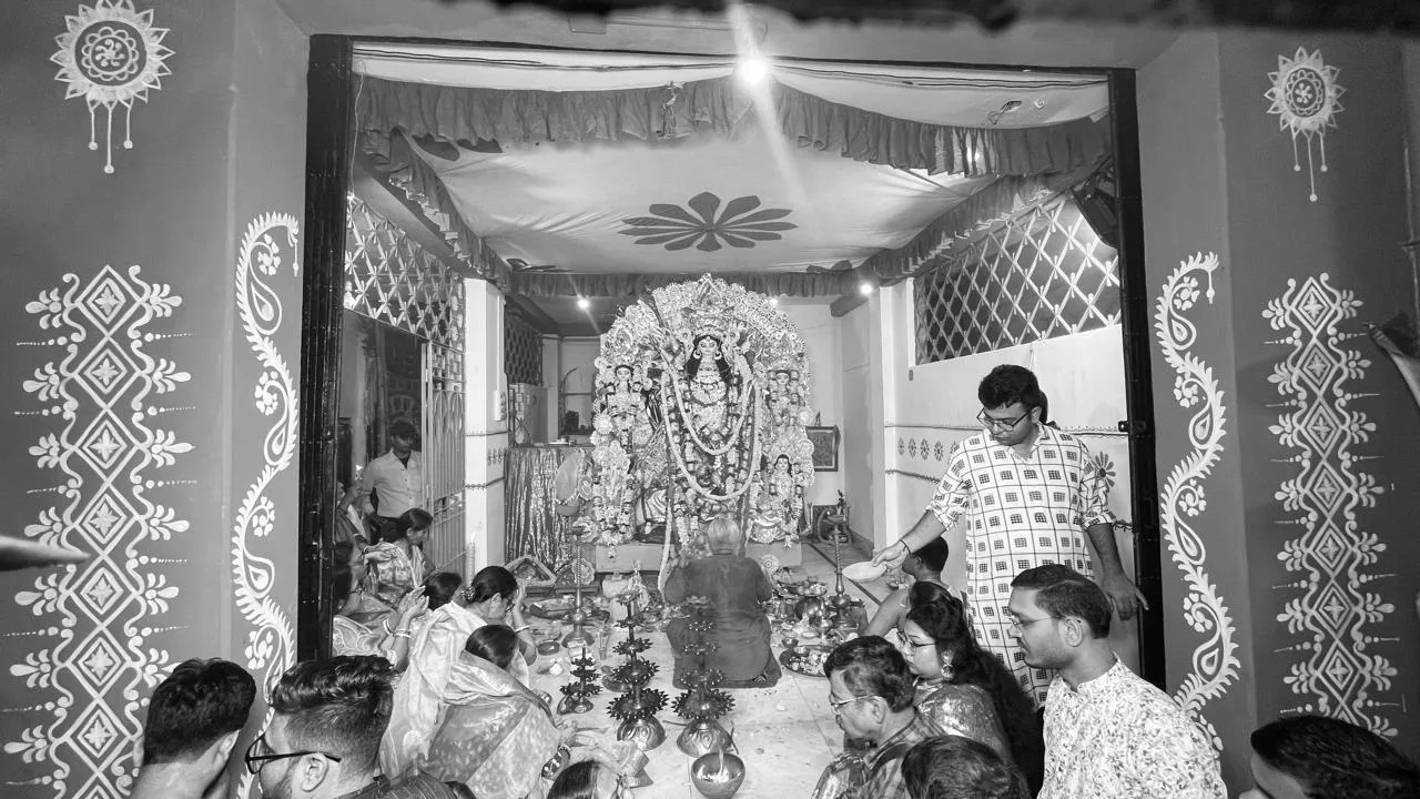 Roy Barir Durga puja 2010